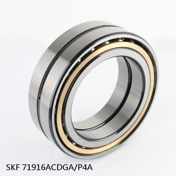 71916ACDGA/P4A SKF Super Precision,Super Precision Bearings,Super Precision Angular Contact,71900 Series,25 Degree Contact Angle