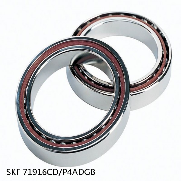 71916CD/P4ADGB SKF Super Precision,Super Precision Bearings,Super Precision Angular Contact,71900 Series,15 Degree Contact Angle